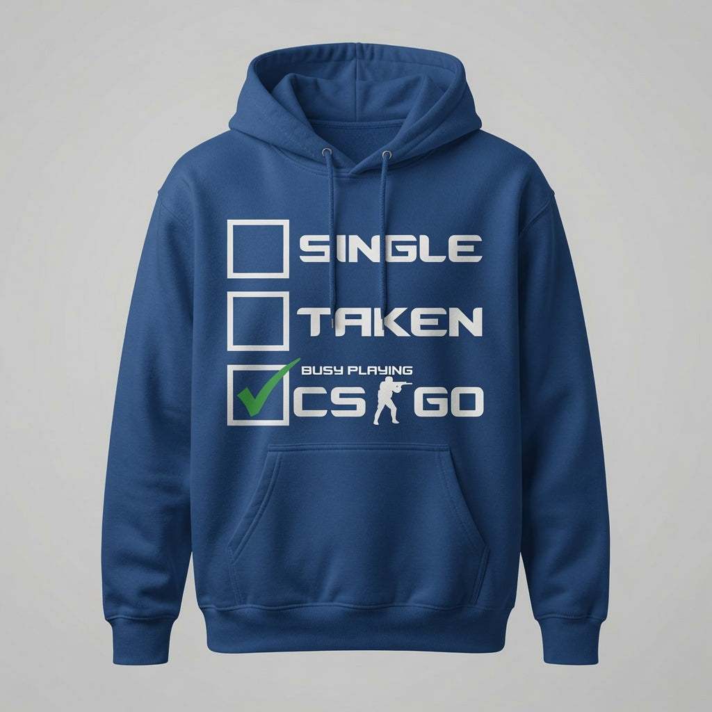 Counter-Strike CS:GO Meme Graphic Pullover Hoodie
