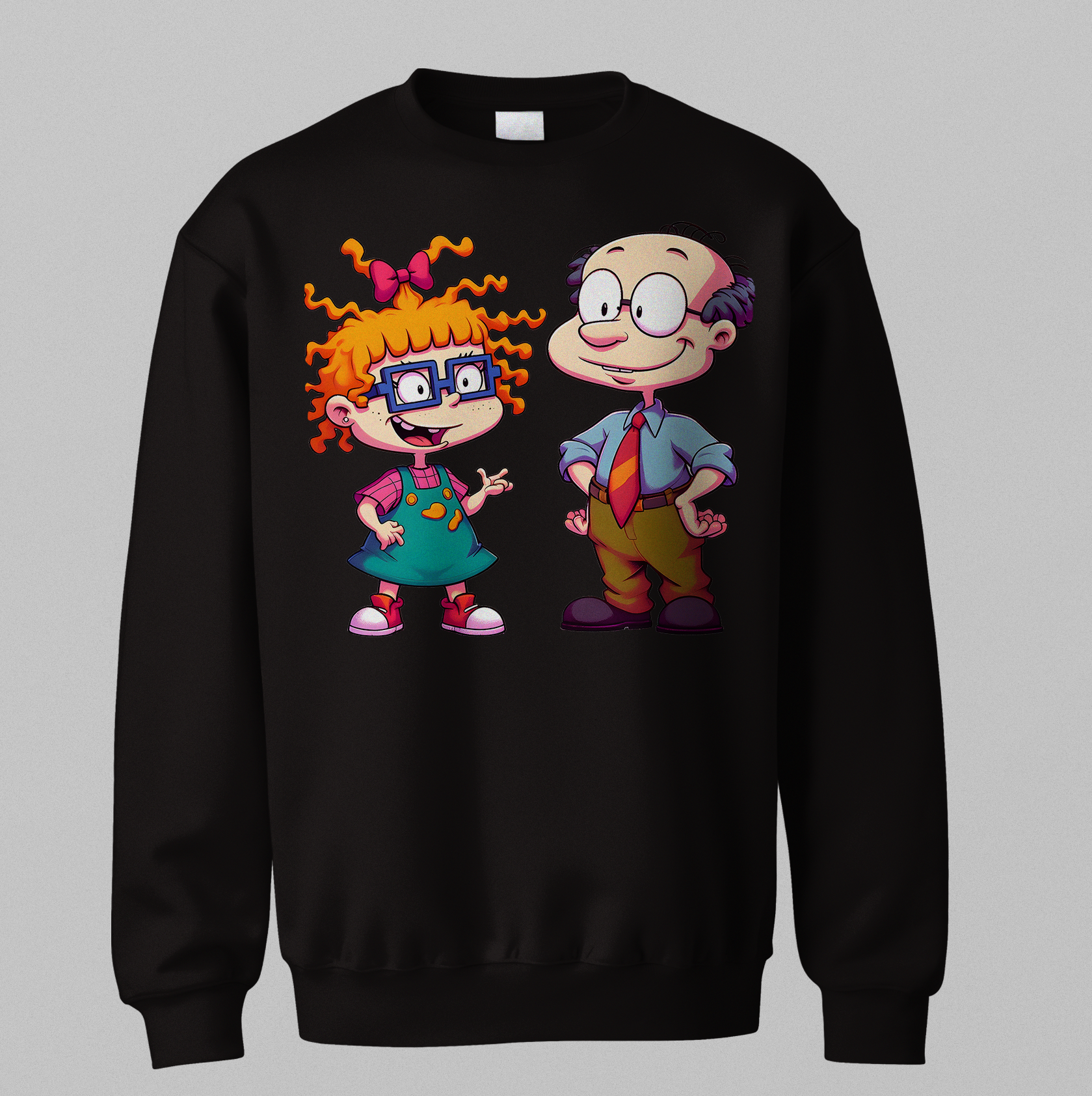 Cartoon Family Crewneck
