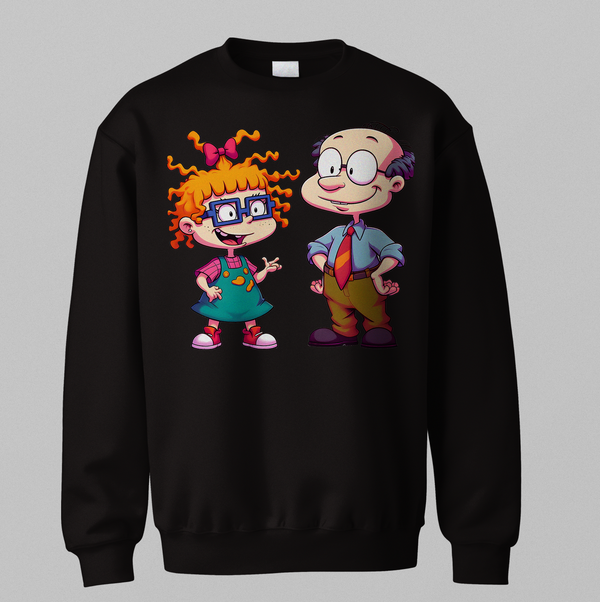 Cartoon Family Crewneck