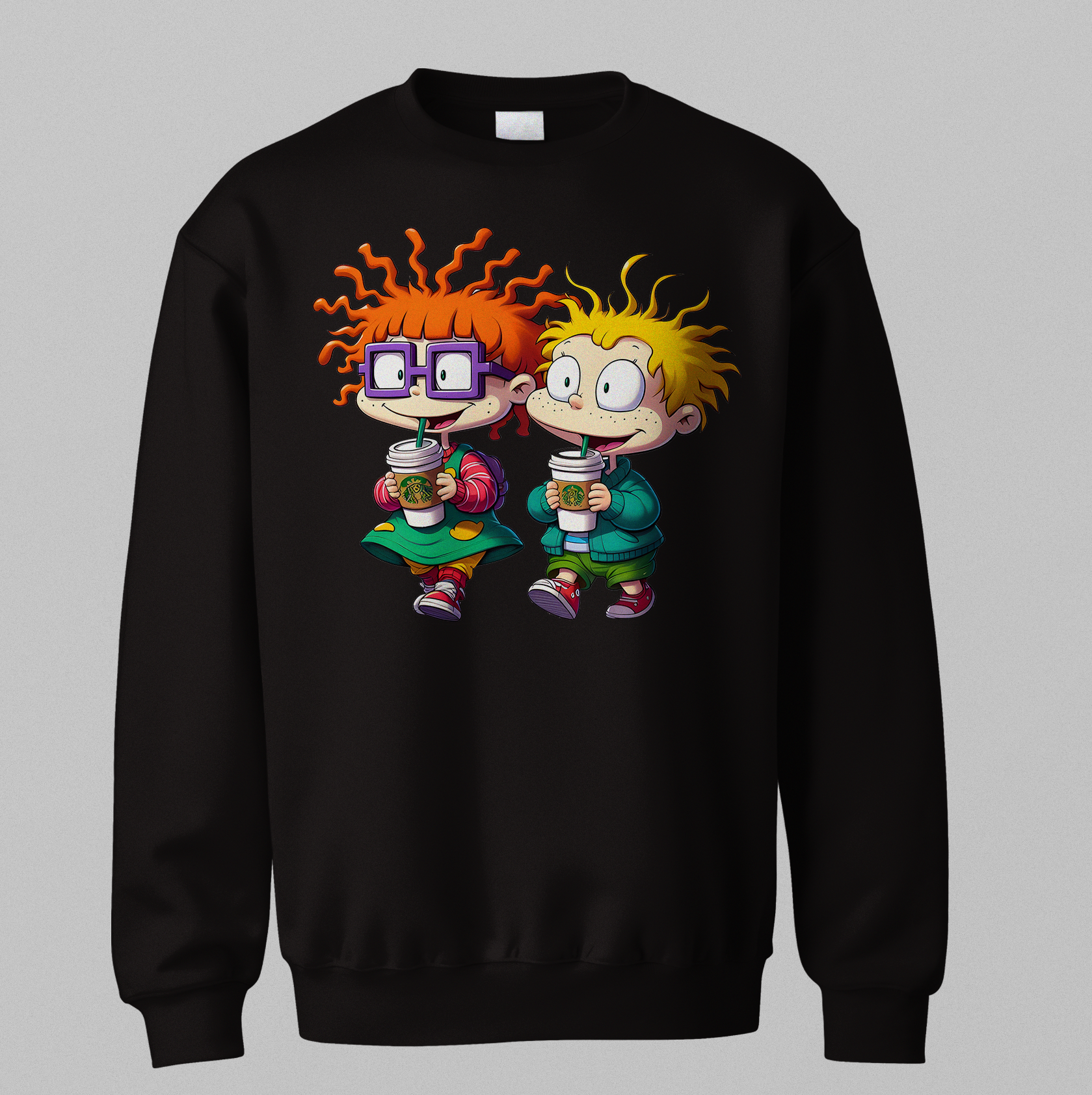 Rugrats Graphic Print Sweatshirt