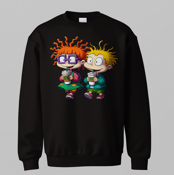 Rugrats Graphic Print Sweatshirt