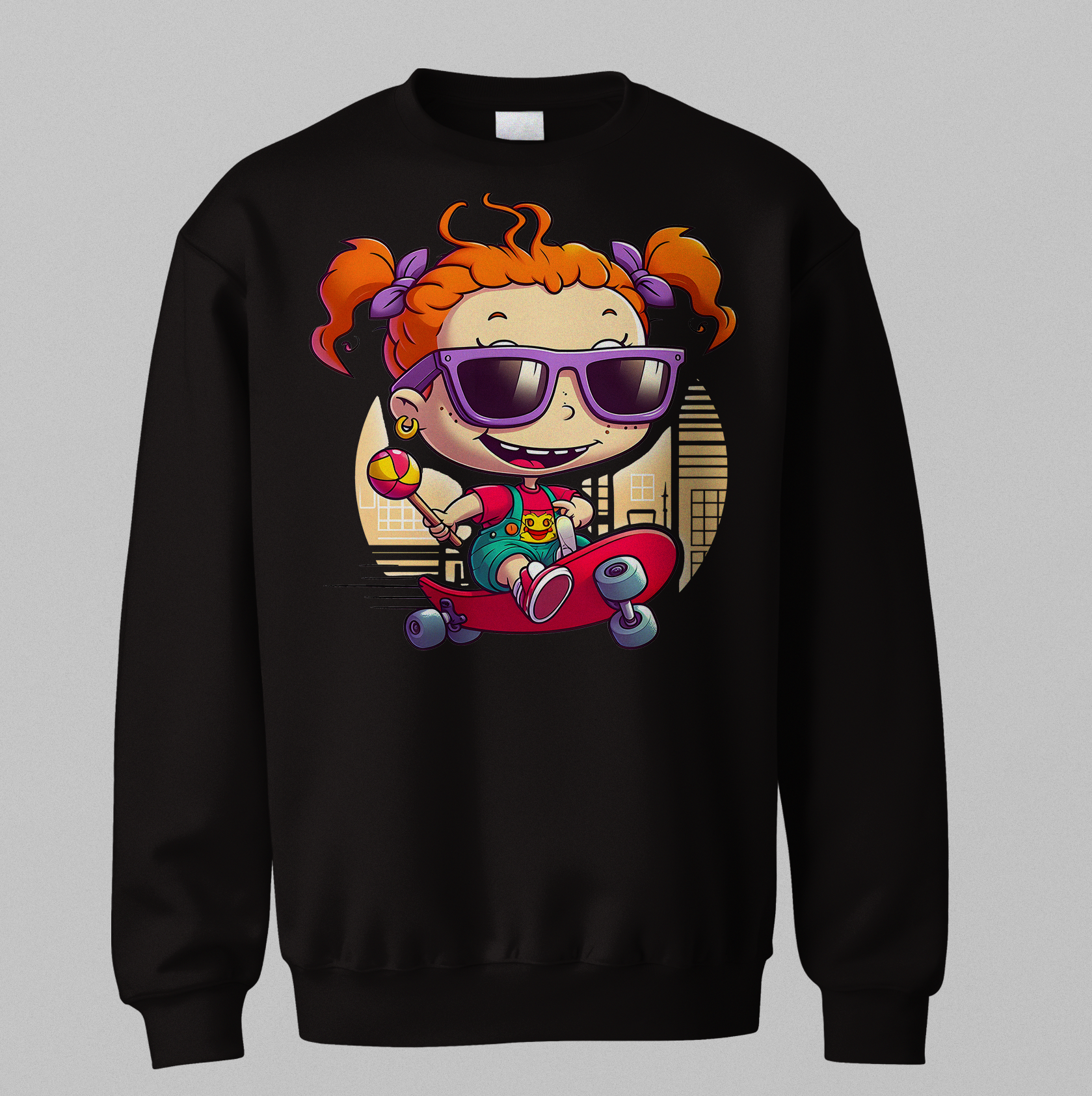 Street Style Hip Hop Girl Sweatshirt