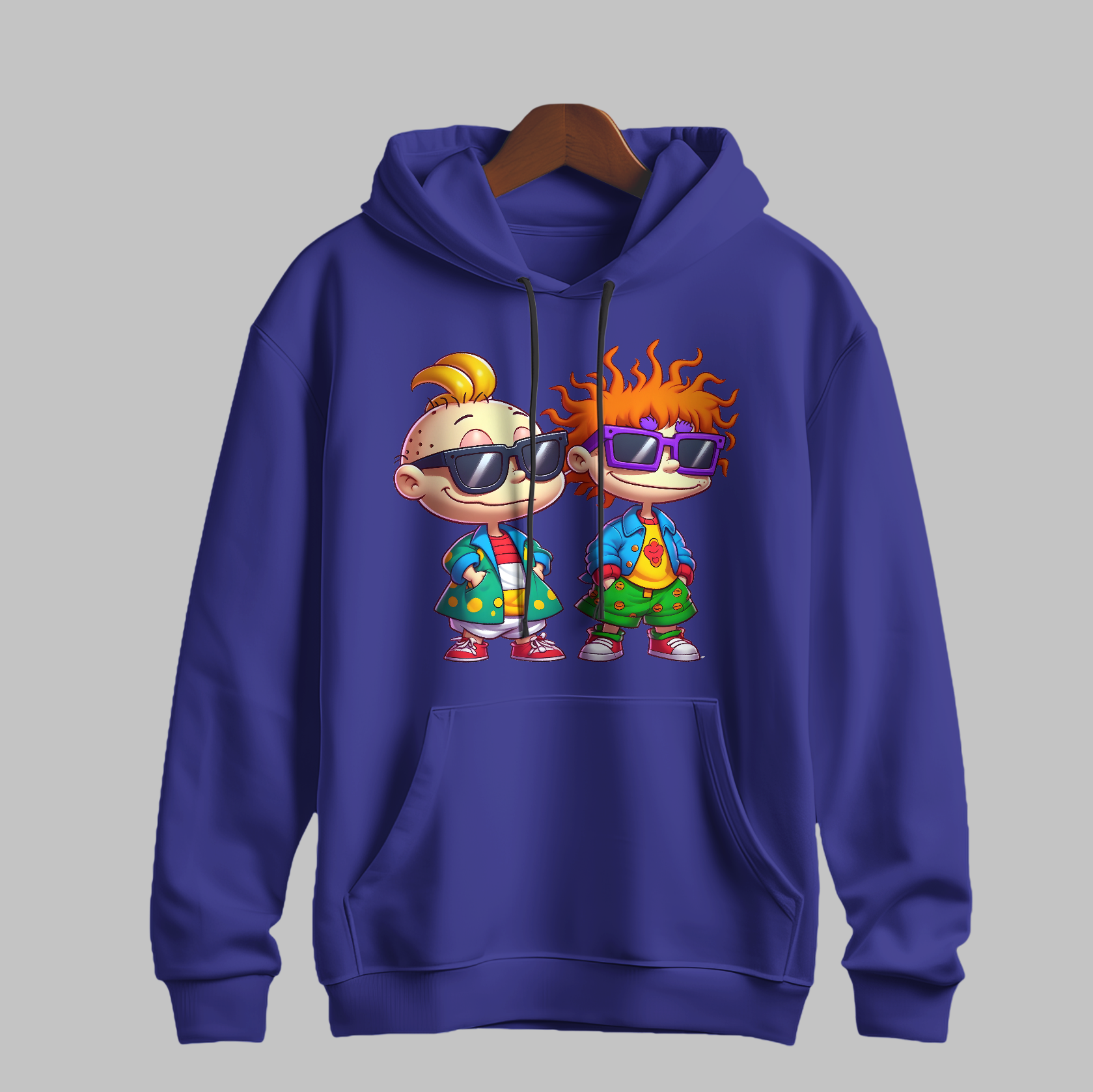 Rugrats Anime Cartoon Hoodie Men Women Long Sleeve