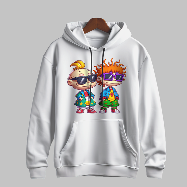 Rugrats Anime Cartoon Hoodie Men Women Long Sleeve