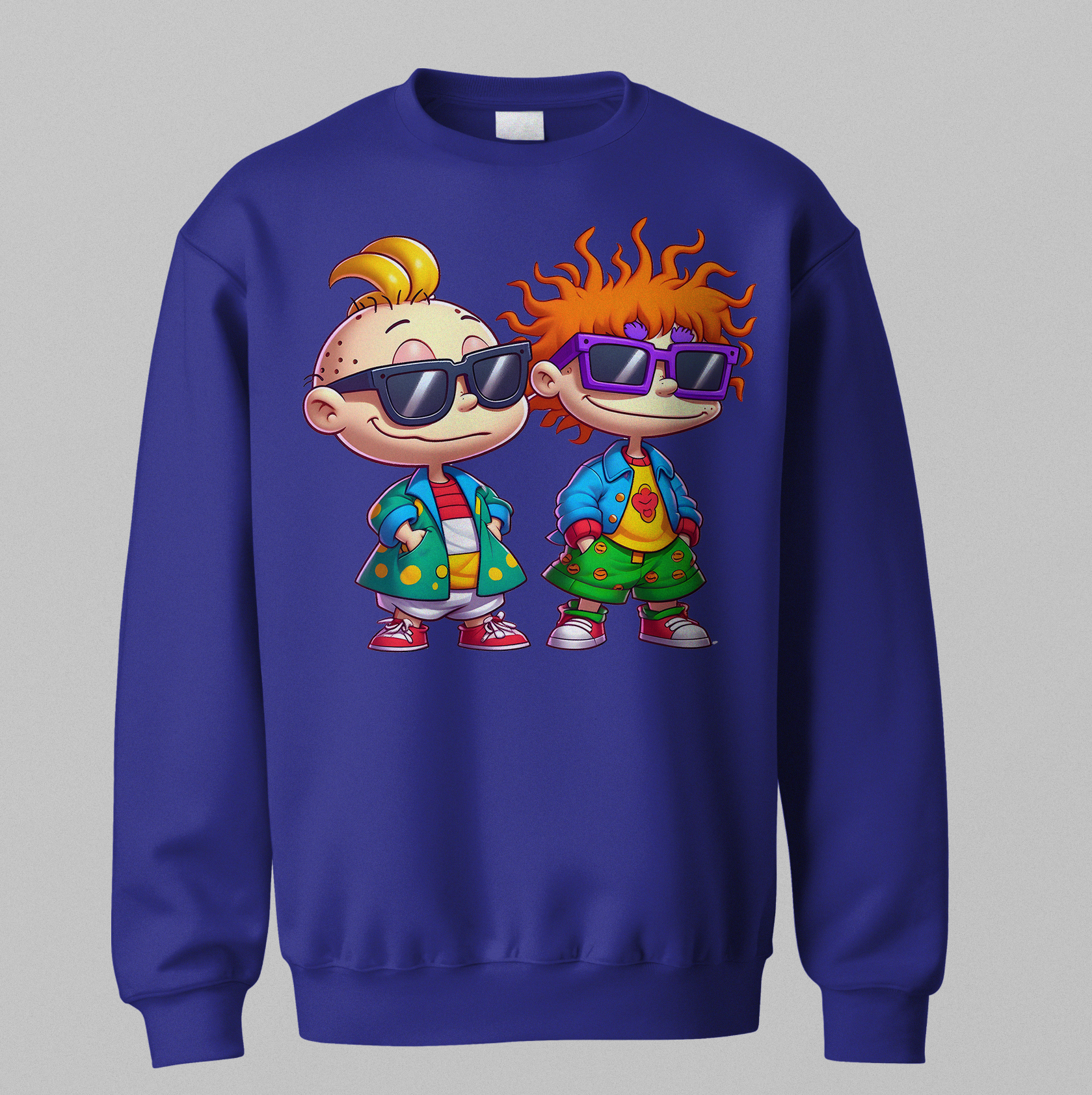 Retro Cartoon Duo Sweatshirt