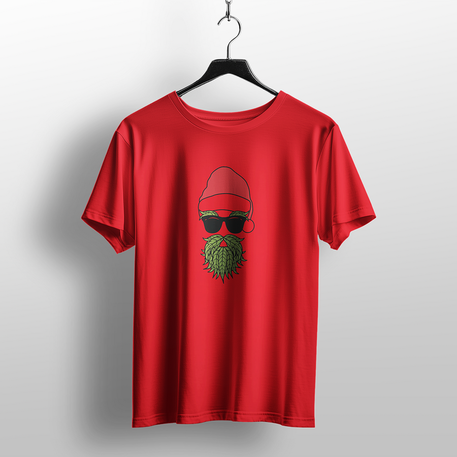 Cool Rasta Santa Cannabis T-Shirt