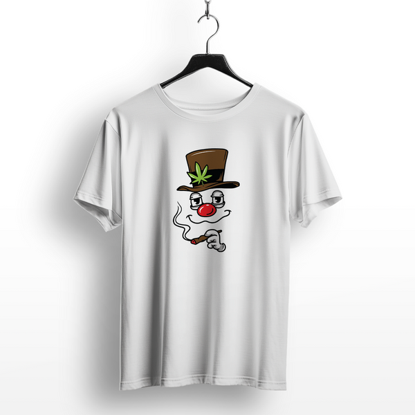 Stoned Face Top Hat Cannabis T-Shirt