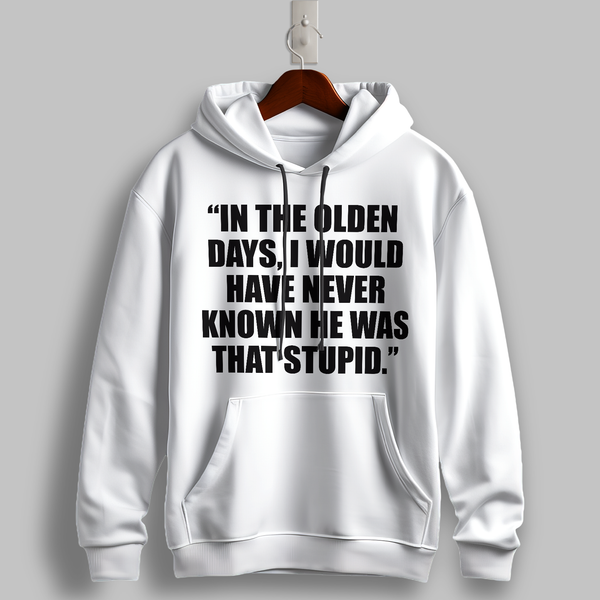 Minimalist Quote Hoodie