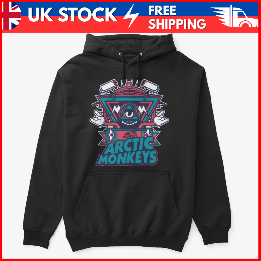 Arctic Monkeys Premium Unisex Hoodie – Comfortable Cotton Fleece Band Merch