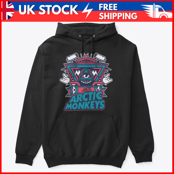 Arctic Monkeys Premium Unisex Hoodie – Comfortable Cotton Fleece Band Merch