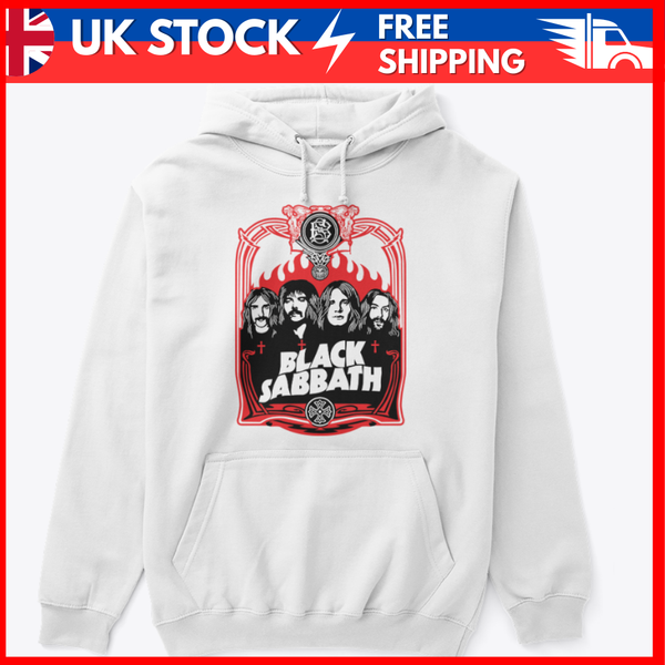 Black Sabbath Premium Unisex Hoodie – Classic Heavy Metal Band Merch