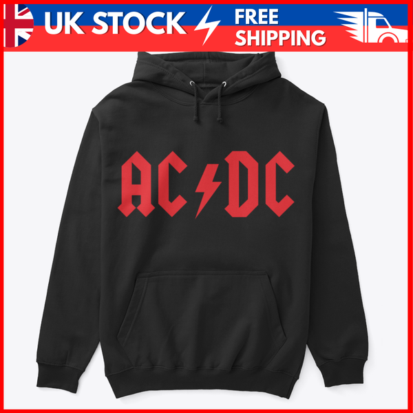 AC/DC Classic Logo Hoodie – Premium Unisex Rock Band Merch