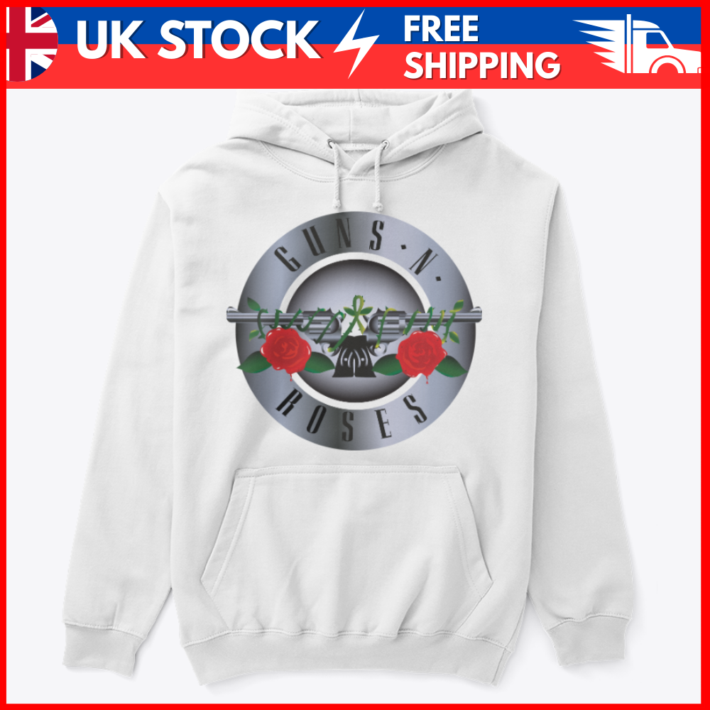 Guns N’ Roses Classic Logo Hoodie – Premium Unisex Rock Band Merch