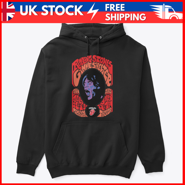 Rolling Stones Gimme Shelter Hoodie – Premium Unisex Rock Band Merch