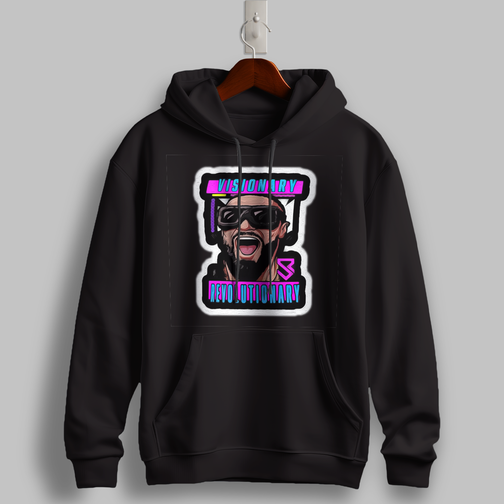 "Visionary Revolutionary" Graphic Hoodie