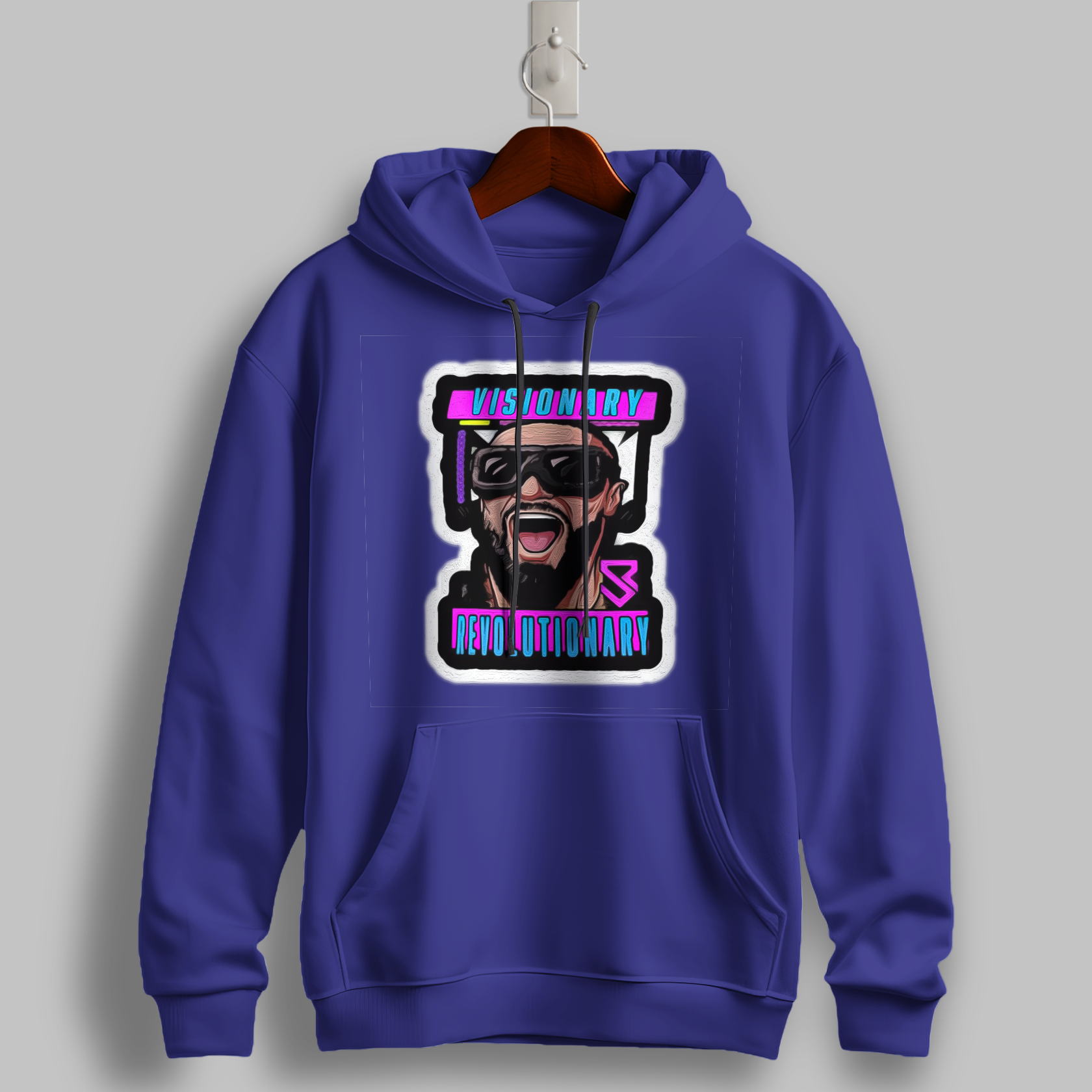 "Visionary Revolutionary" Graphic Hoodie