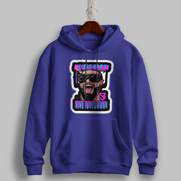 "Visionary Revolutionary" Graphic Hoodie