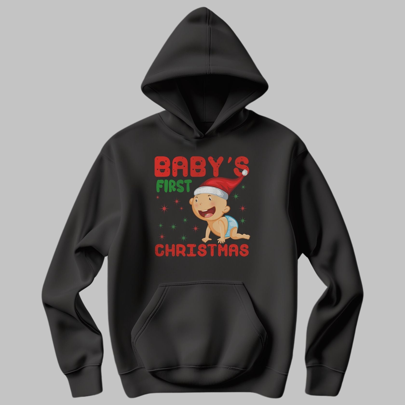 "Baby's First Christmas" Hoodie - Limited Edition Christmas Hoodie