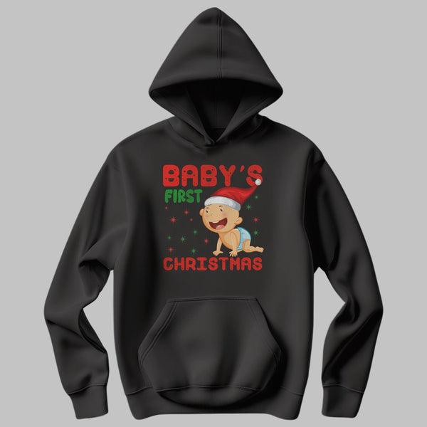 "Baby's First Christmas" Hoodie - Limited Edition Christmas Hoodie