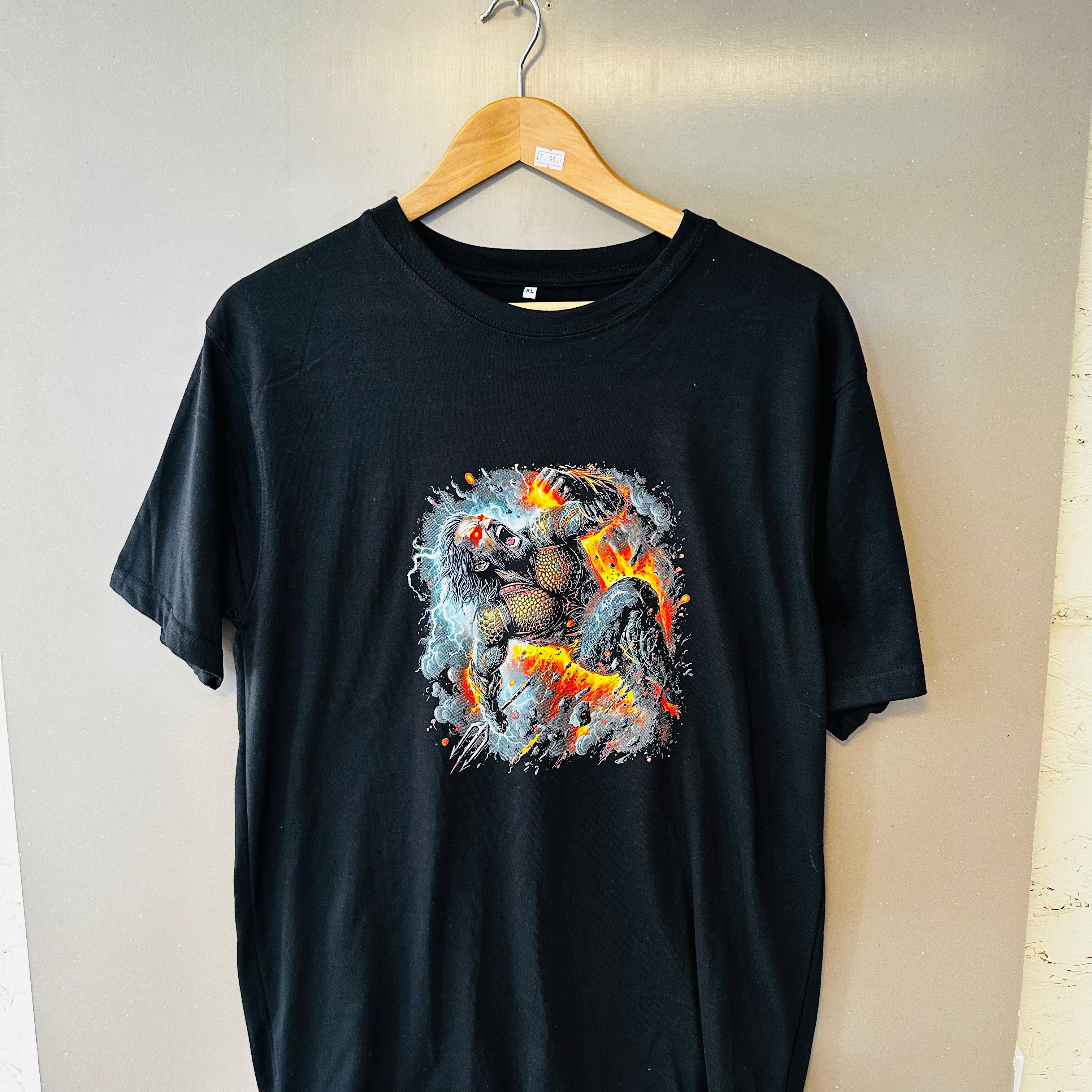 Anime Character Action Graphic T-Shirt