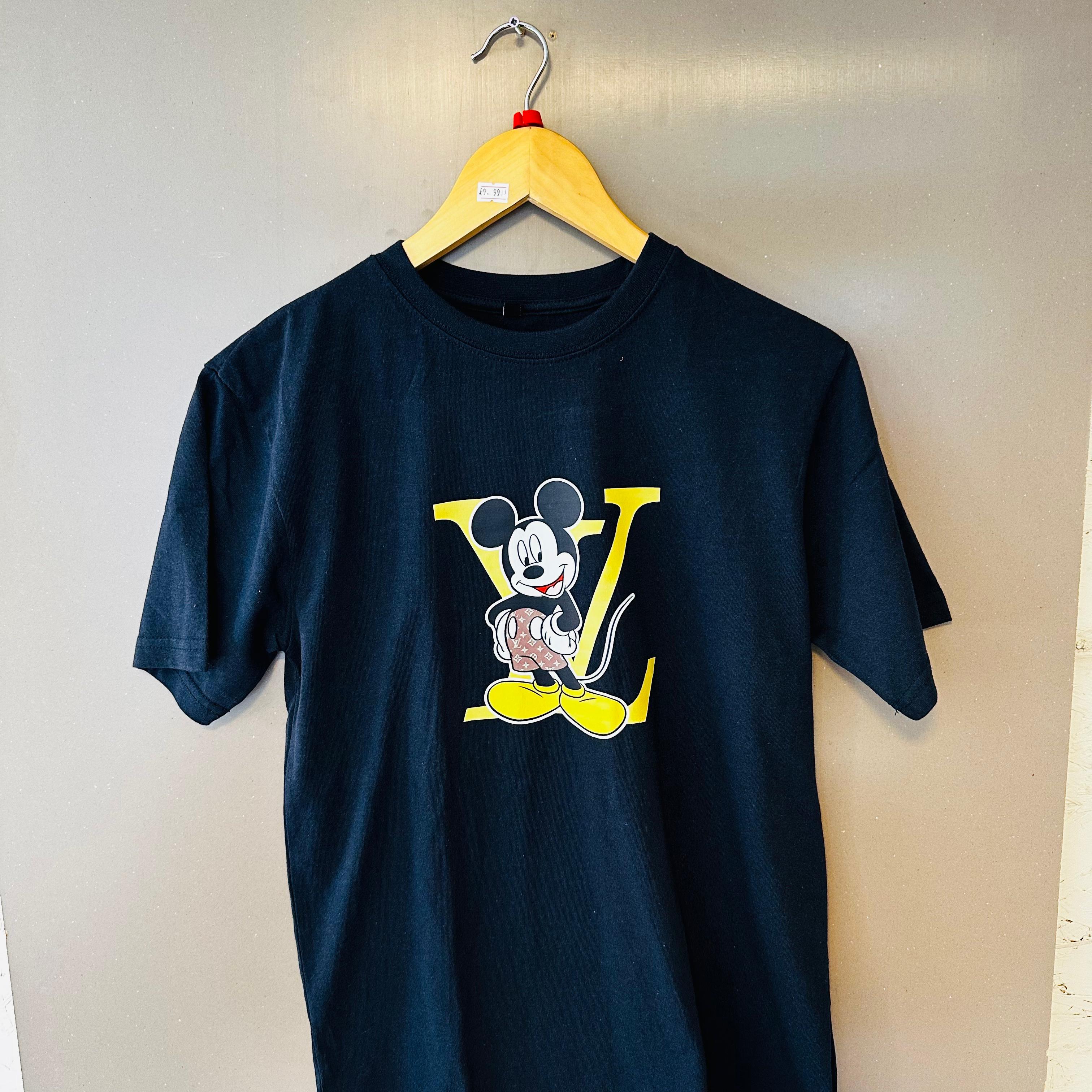 Cartoon Mouse Graphic T-Shirt