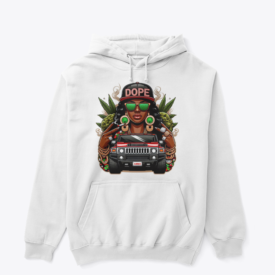 DOPE Street Queen Graphic Hoodie – Premium Unisex Hoodie