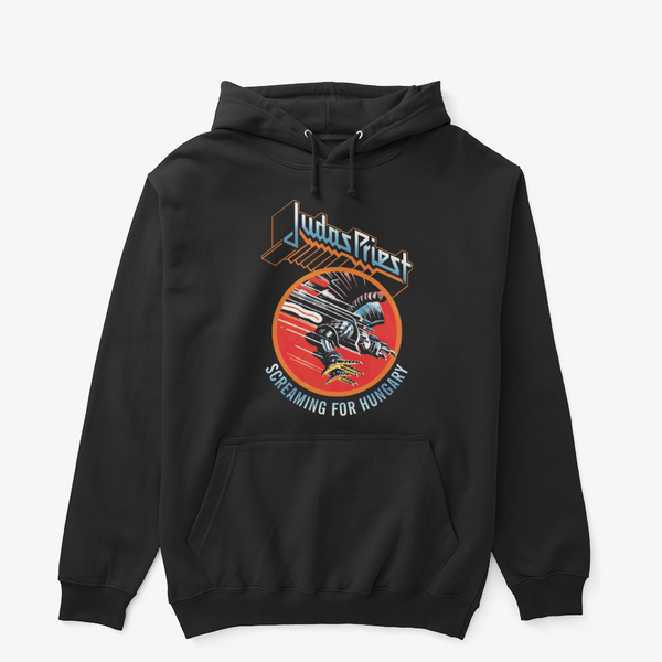 Judas Priest Screaming For Hungary Hoodie