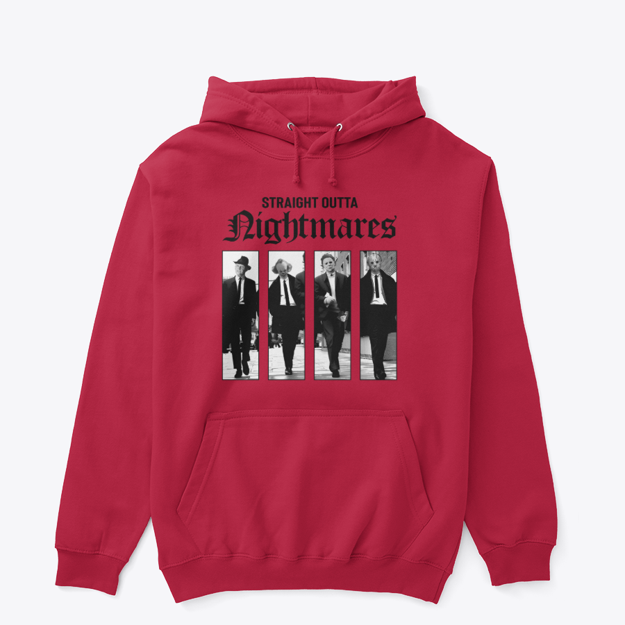 Straight Outta Nightmares Graphic Hoodie