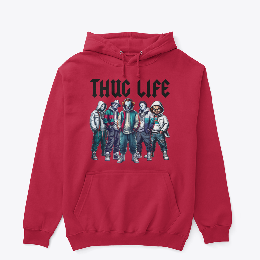 THUG LIFE Graphic Streetwear Hoodie