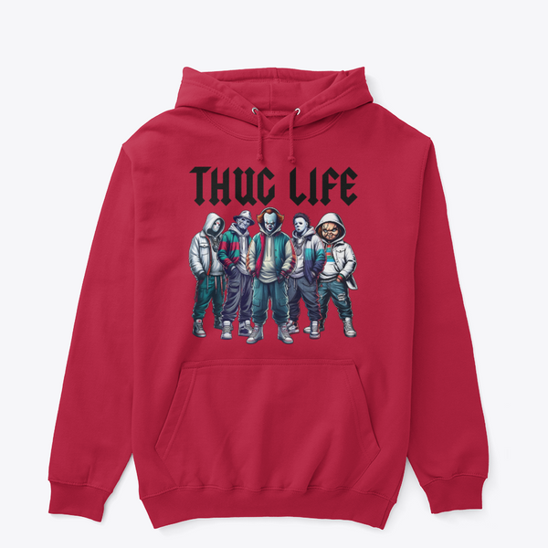 THUG LIFE Graphic Streetwear Hoodie