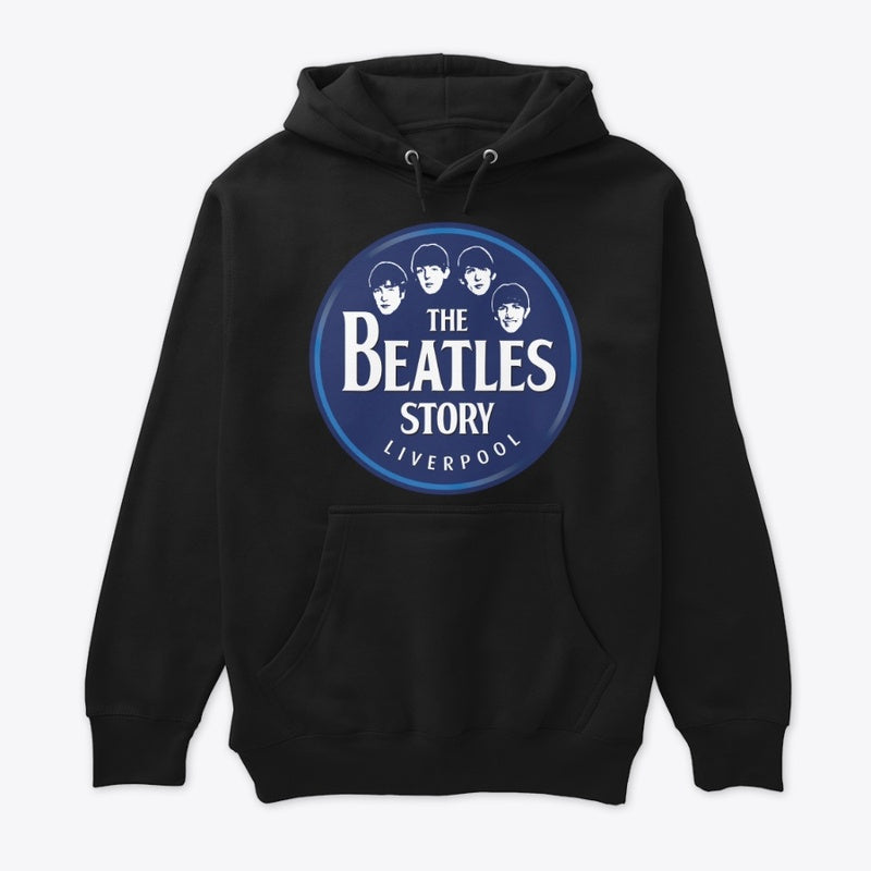 The Beatles Story Liverpool Unisex Black Hoodie