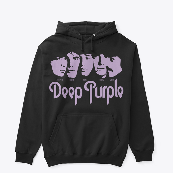 Deep Purple Classic Logo Hoodie – Premium Unisex Rock Band Merch