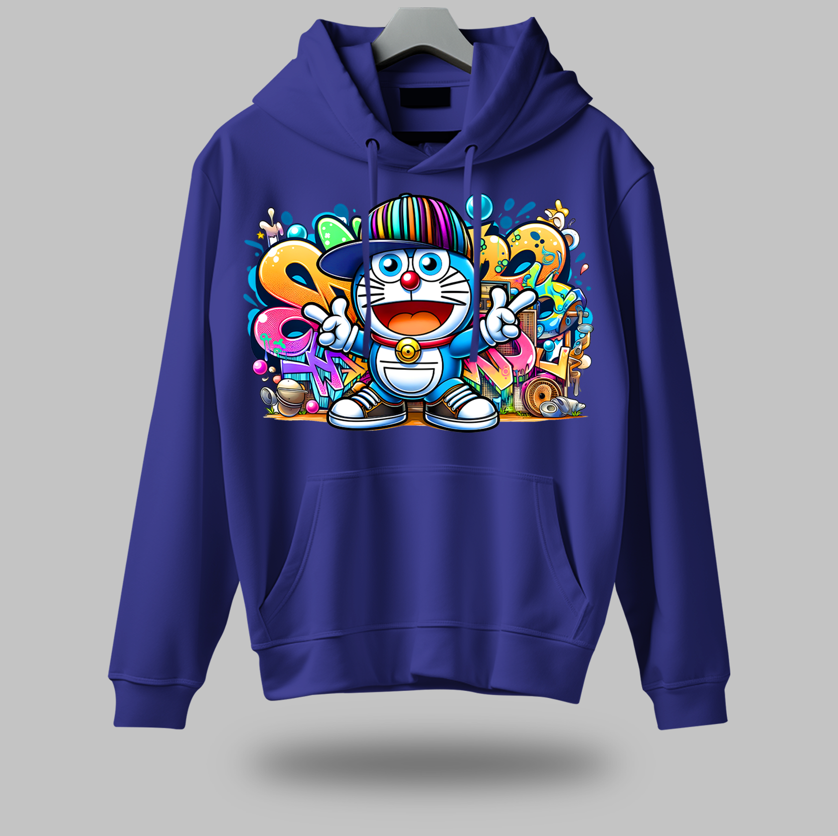 Doraemon Graffiti Hoodie