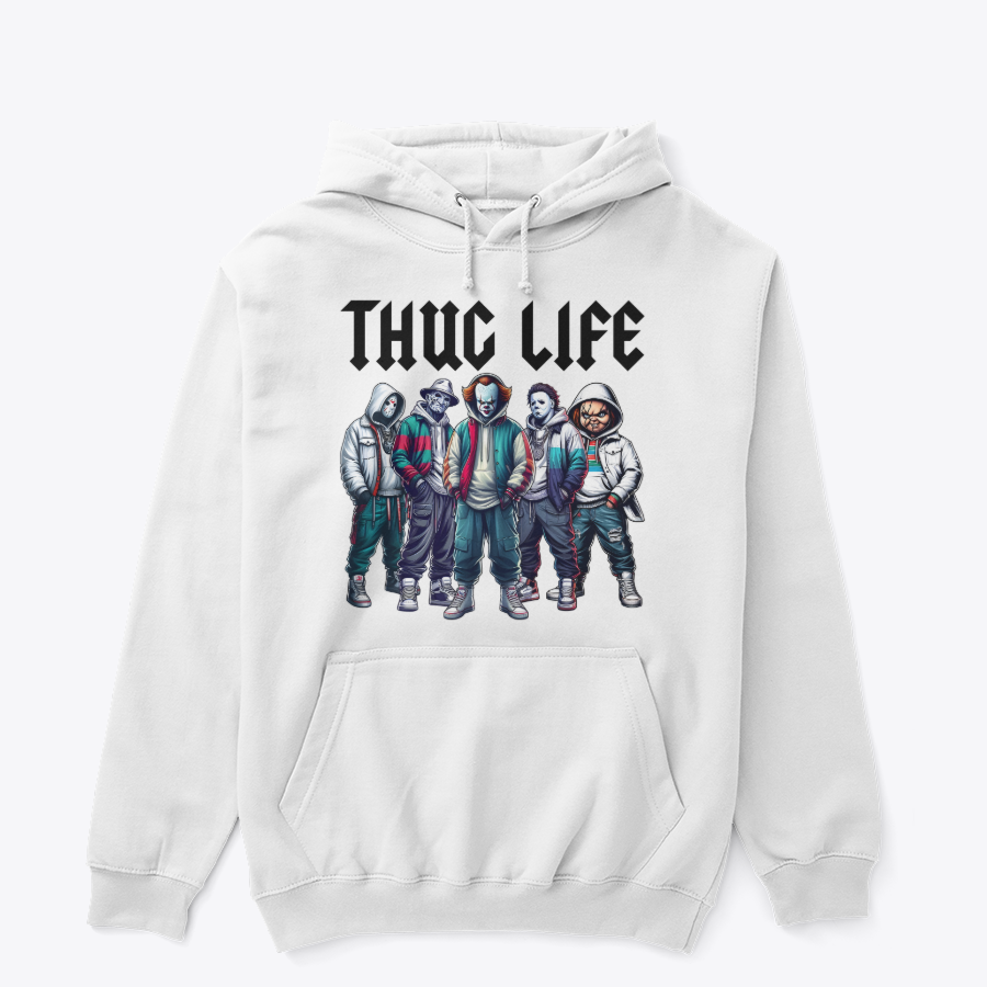 THUG LIFE Graphic Streetwear Hoodie