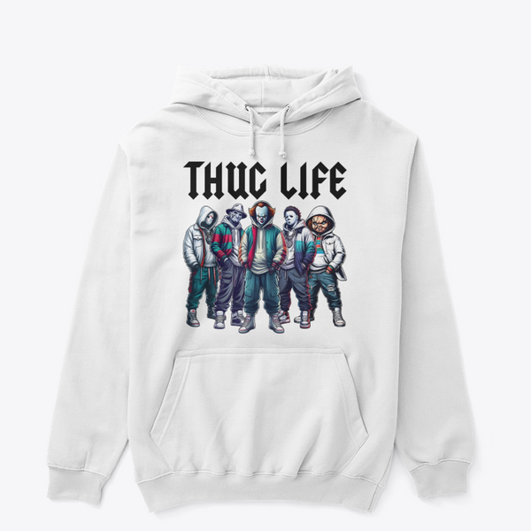 THUG LIFE Graphic Streetwear Hoodie