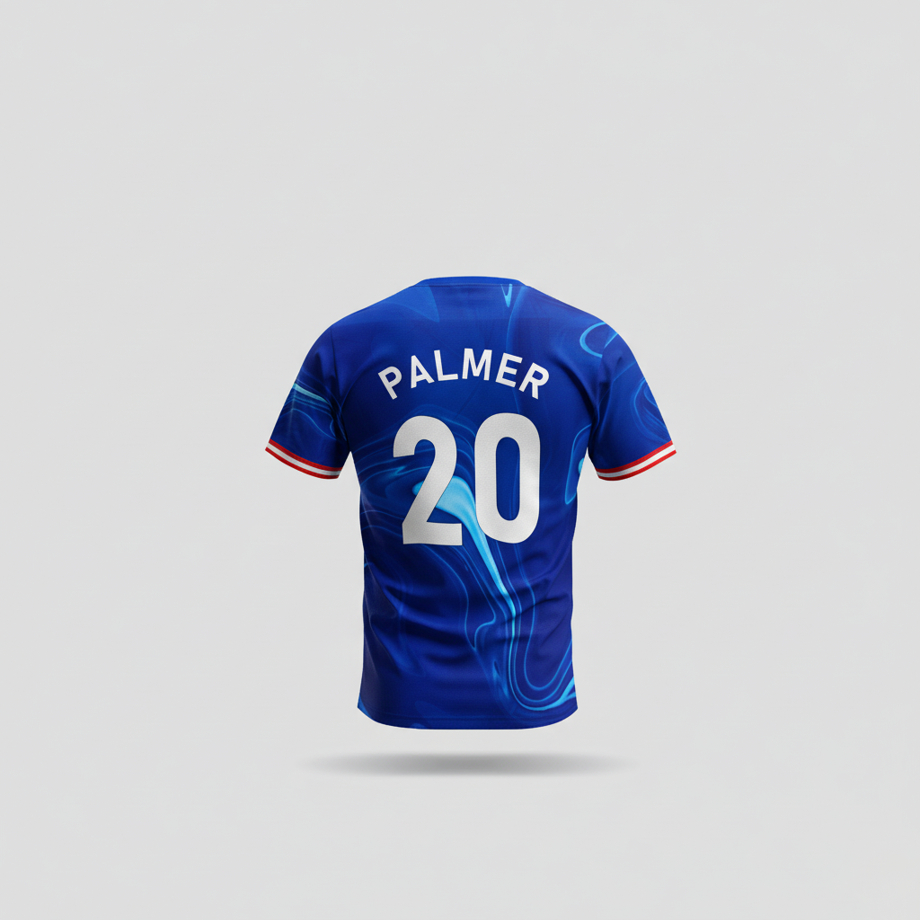 Chelsea FC Swirl Football T-Shirt