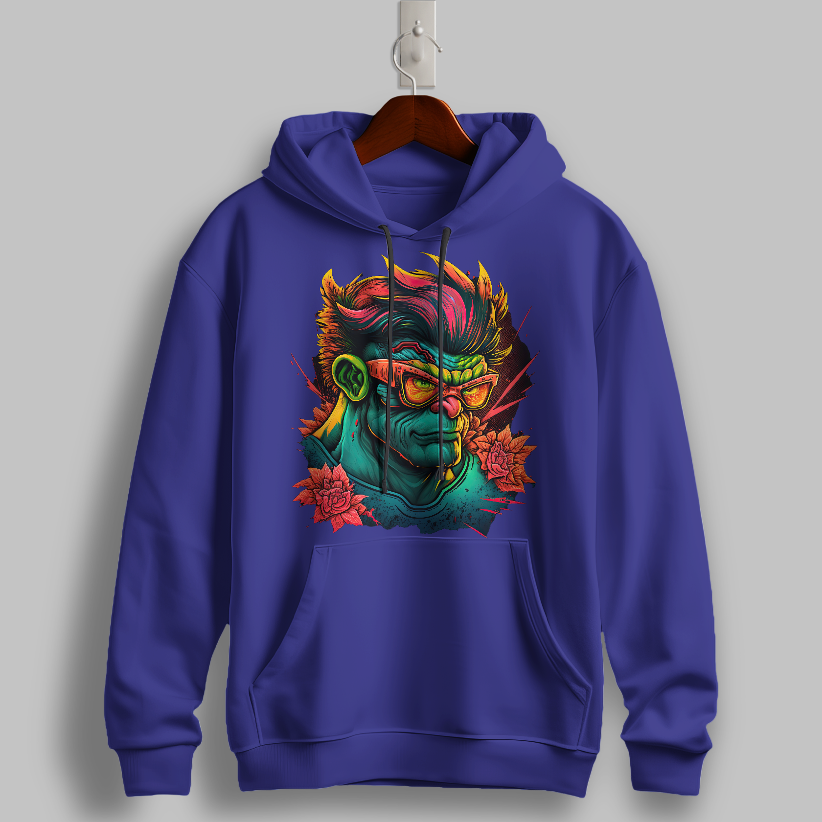 Abstract Flow Hoodie