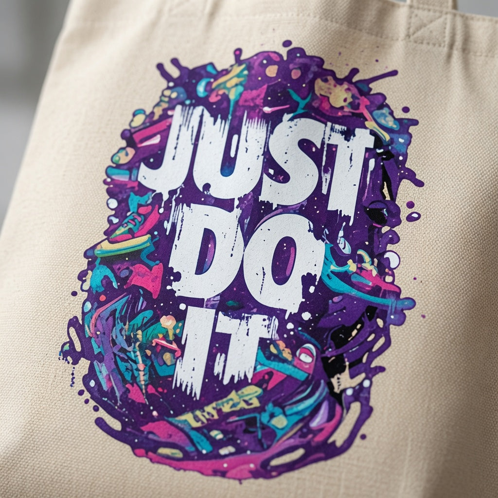 Bold Streetwear Canvas Tote Bag | Eco-Friendly Heavy-Duty Shopping Bag