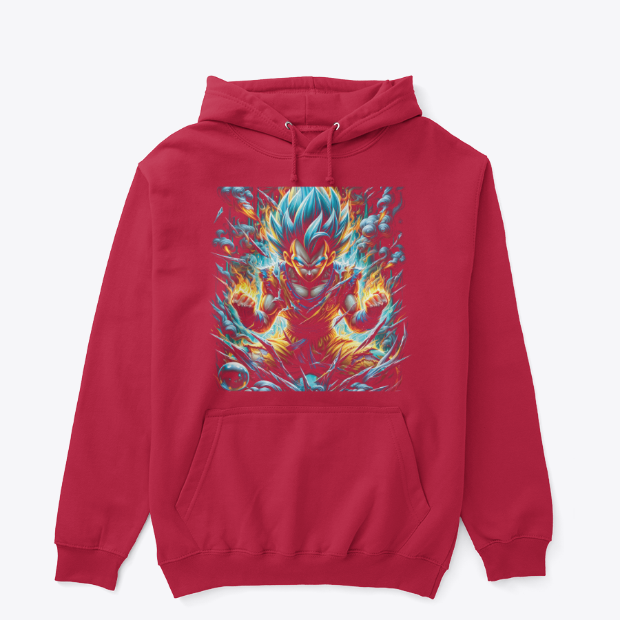 Legendary Saiyan God Evolution Graphic Hoodie | Ultra Transformation Series