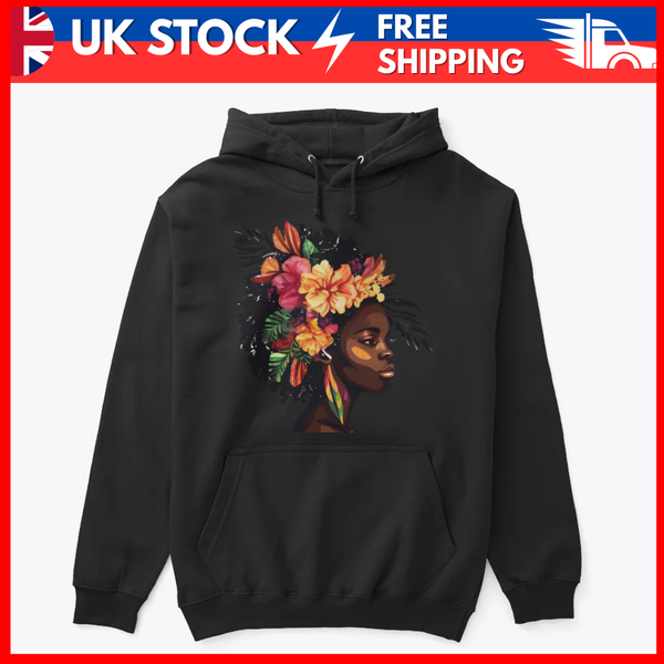 Radiant Bloom Graphic Hoodie