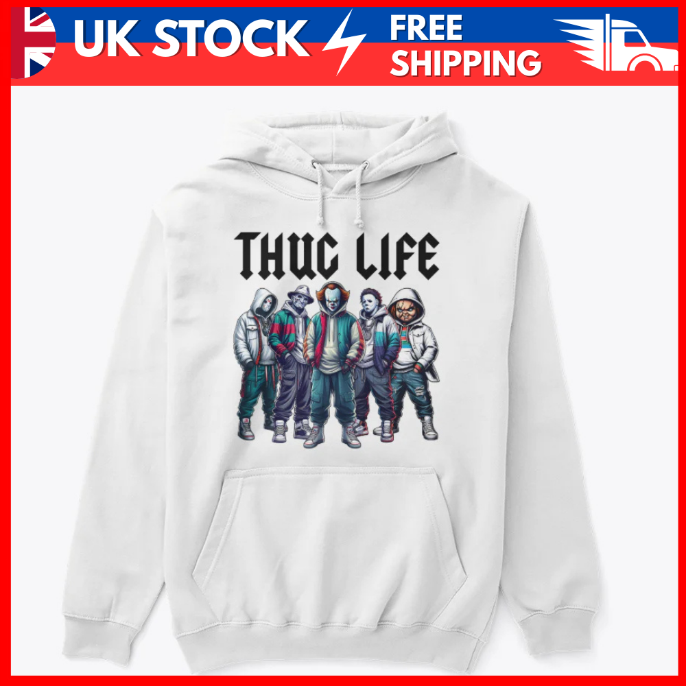 THUG LIFE Graphic Streetwear Hoodie