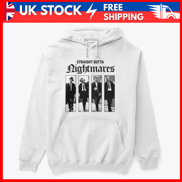 Straight Outta Nightmares Graphic Hoodie