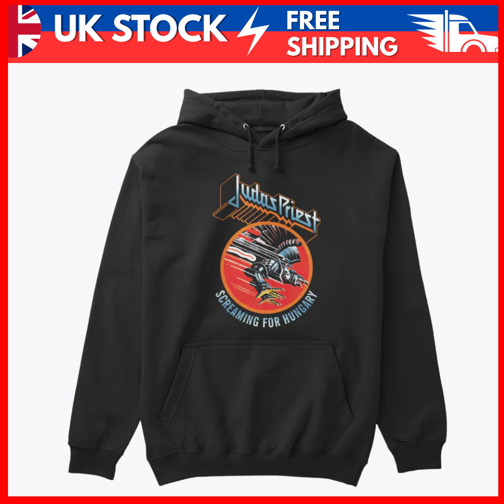 Judas Priest Screaming For Hungary Hoodie