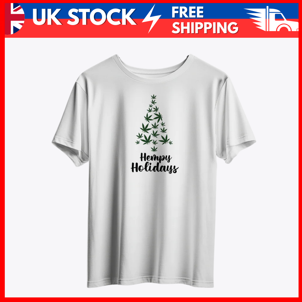 Hempy Holidays Cannabis Christmas T-Shirt