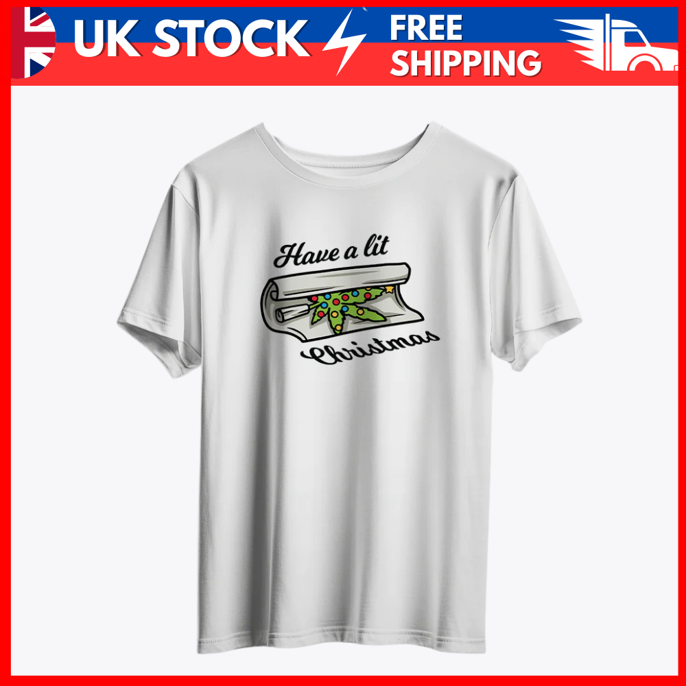 Have a Lit Christmas Rolling Paper T-Shirt