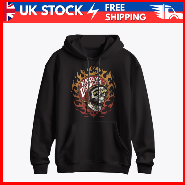 Davidson Skull Hoodie