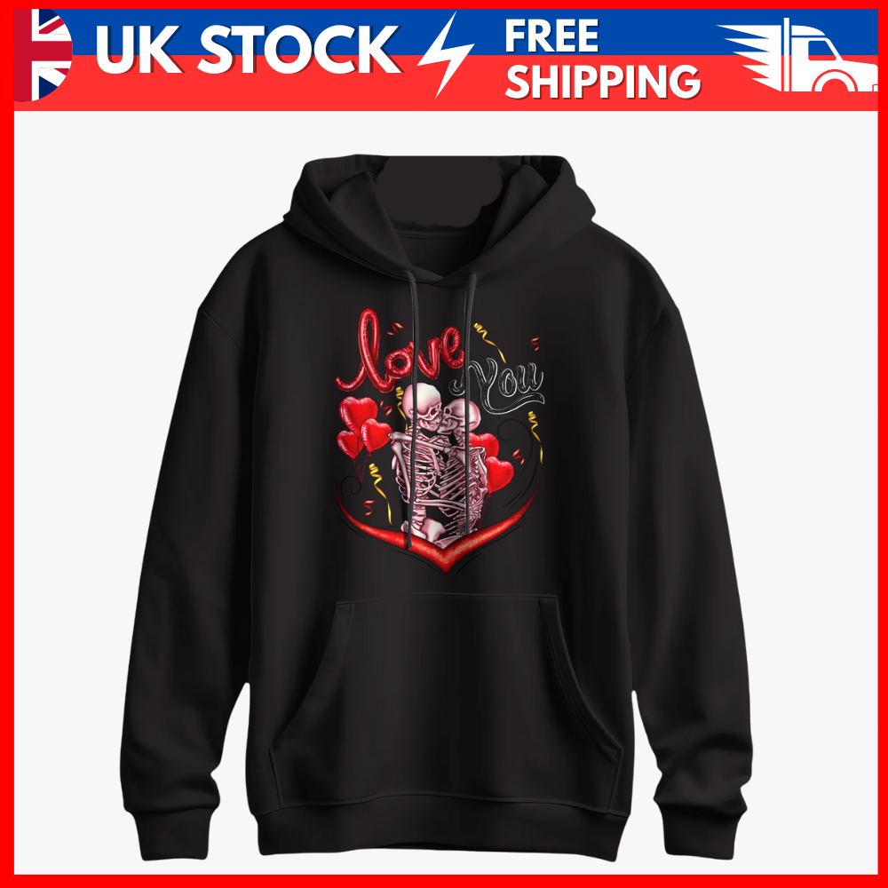 Skull Valentine Hoodie