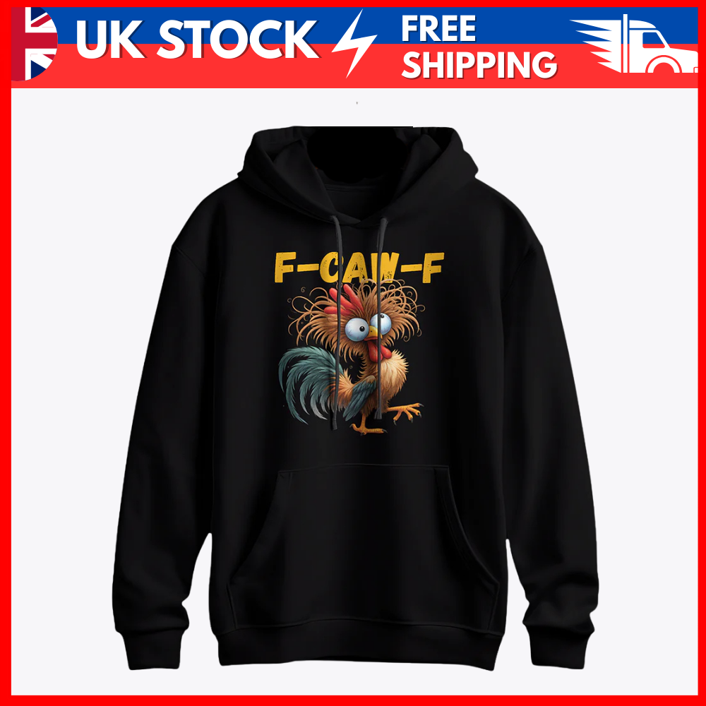 Funny Rooster Hoodie – Humor Parody Design