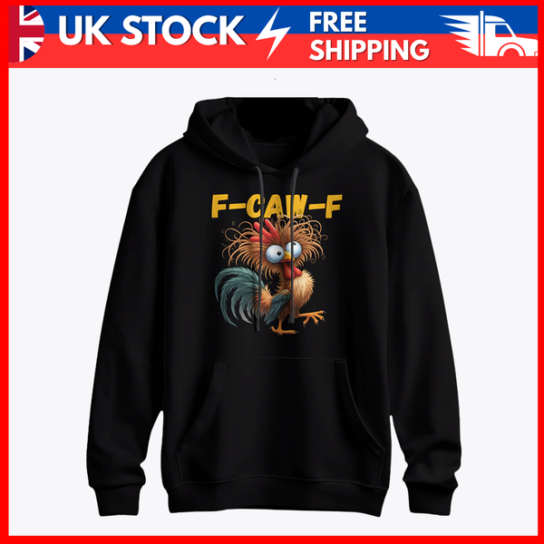 Funny Rooster Hoodie – Humor Parody Design