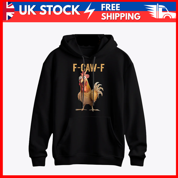 Funny Rooster Hoodie – Cartoon Humor Parody